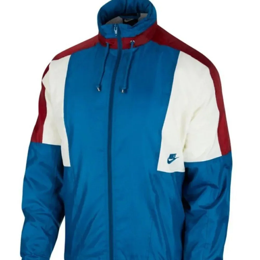 NIKE Official Archive 89 Reissue Colorblock Windbreaker Jacket Size Medium